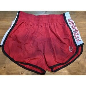 Louisville Cardinals Red Women's Dri-Fit‎ Shorts Medium
